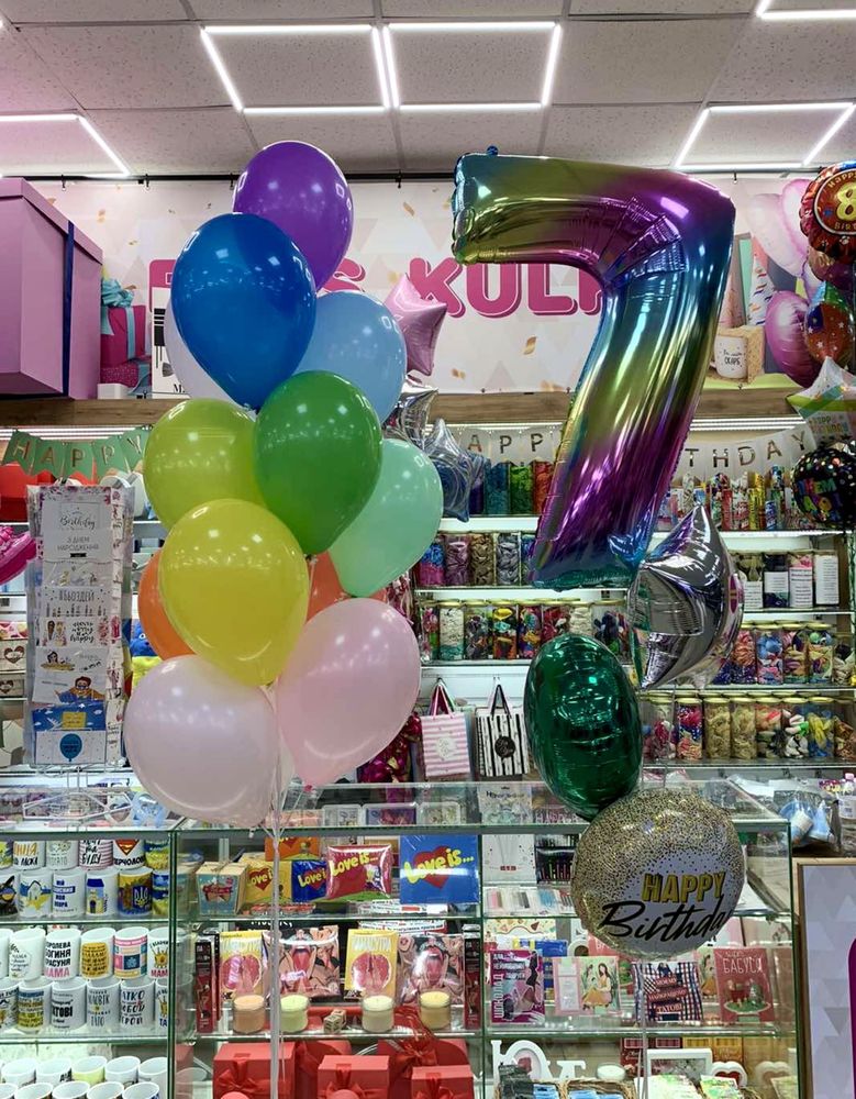 Гелієві кульки, композиції з кульок