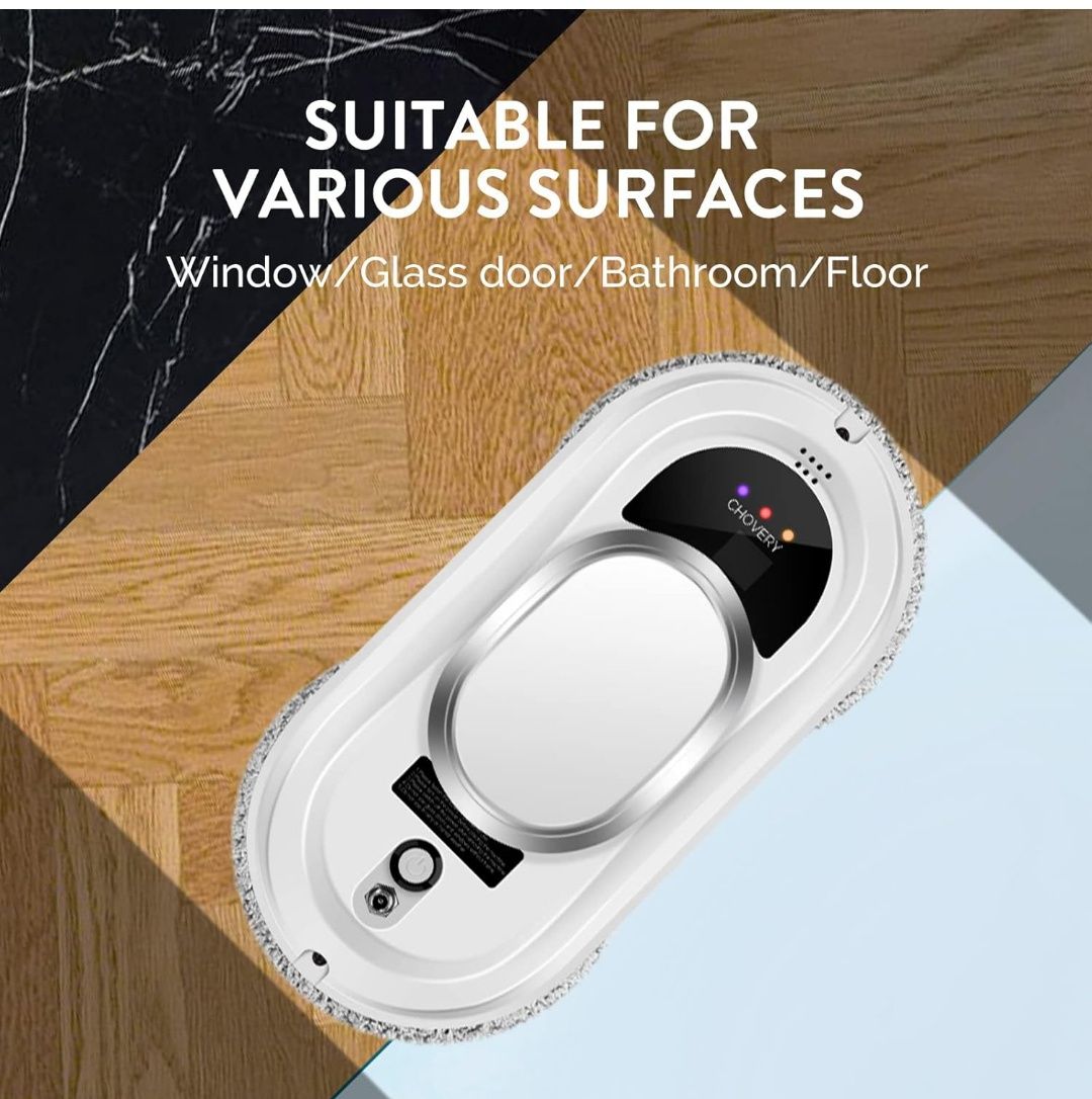 Robot Limpador de janelas inteligente Sucção 5600pa *Novo na Caixa*
