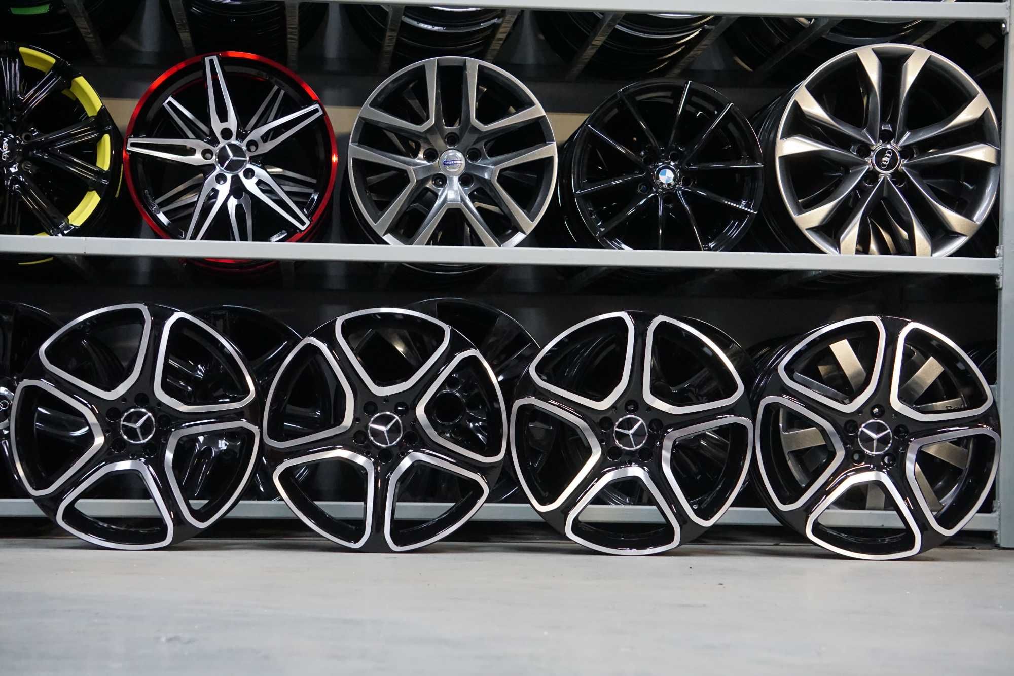 Alufelgi oryginał Mercedes GLK 5x112 7,5Jx19 et47 czarny polysk i cnc