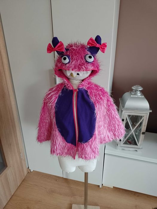 NOWY strój karnawałowy SMOKA DINOZAURA kostium przebranie 104/116 (264