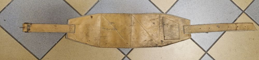 Pas lędźwiowy skóra