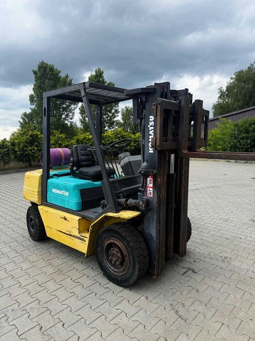 wózek widłowy KOMATSU FG25 LPG 2500kg Trpilex 4.30m przesuw 8000mtg