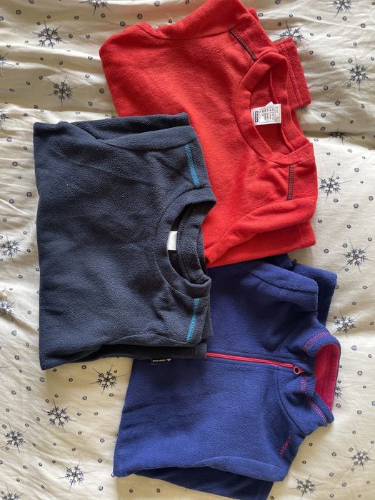 Camisolas polares decathlon 6/8 anos