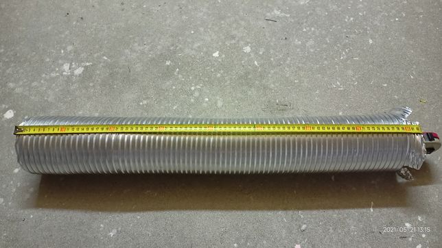 Rura odprowadzająca wentylacyjna 120 mm - aluminium