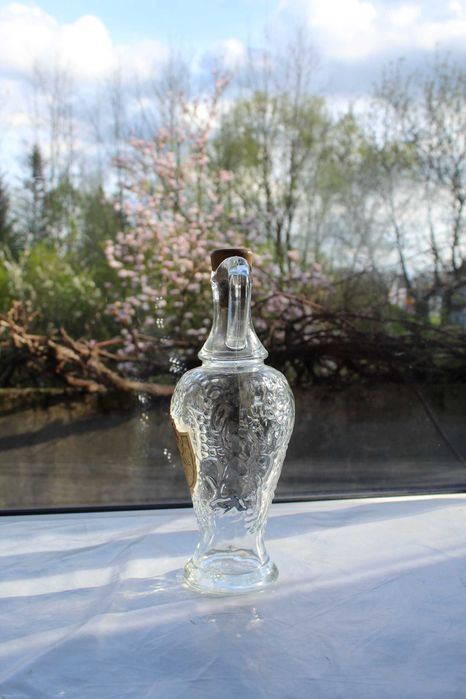 Butelka Dzbanek z korkiem 750 ml Ozdobna Z Korkiem Szklana Wazon