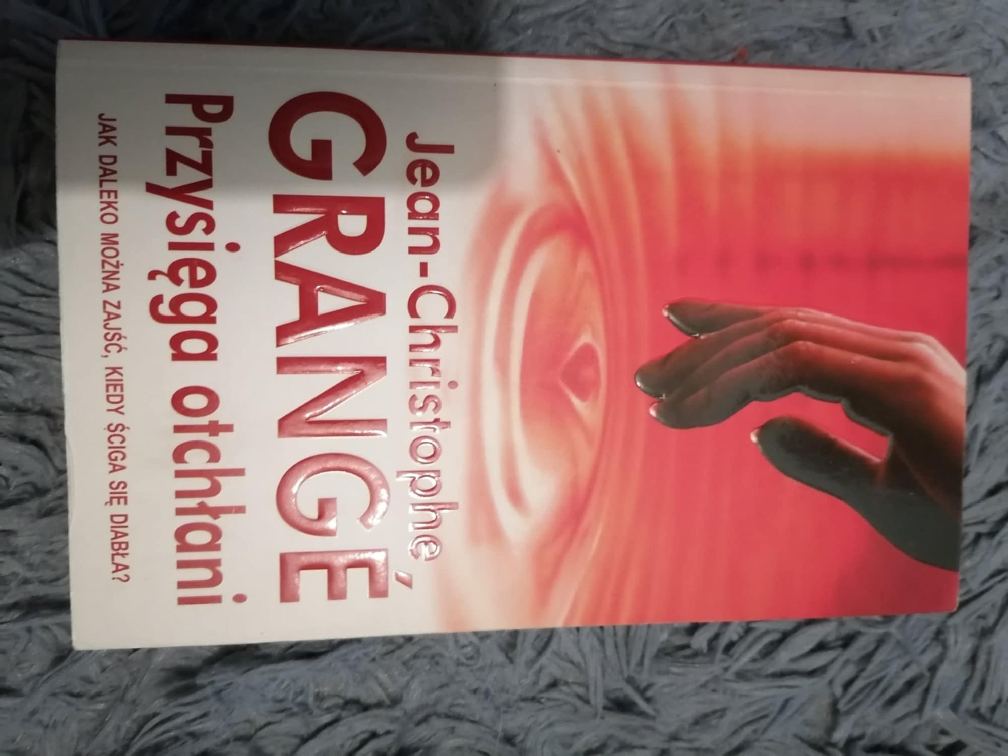 Książka przysięga otchłani Jean Christophe Grange