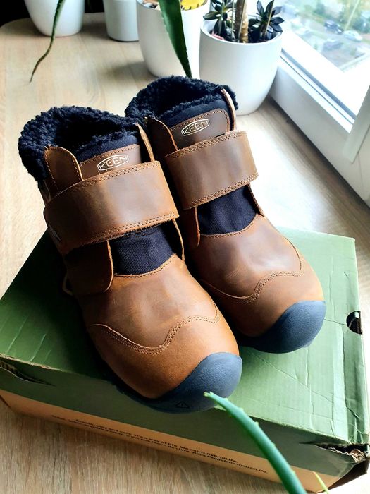 NOWE Buty zimowe KEEN młodzieżowe skóra r.39