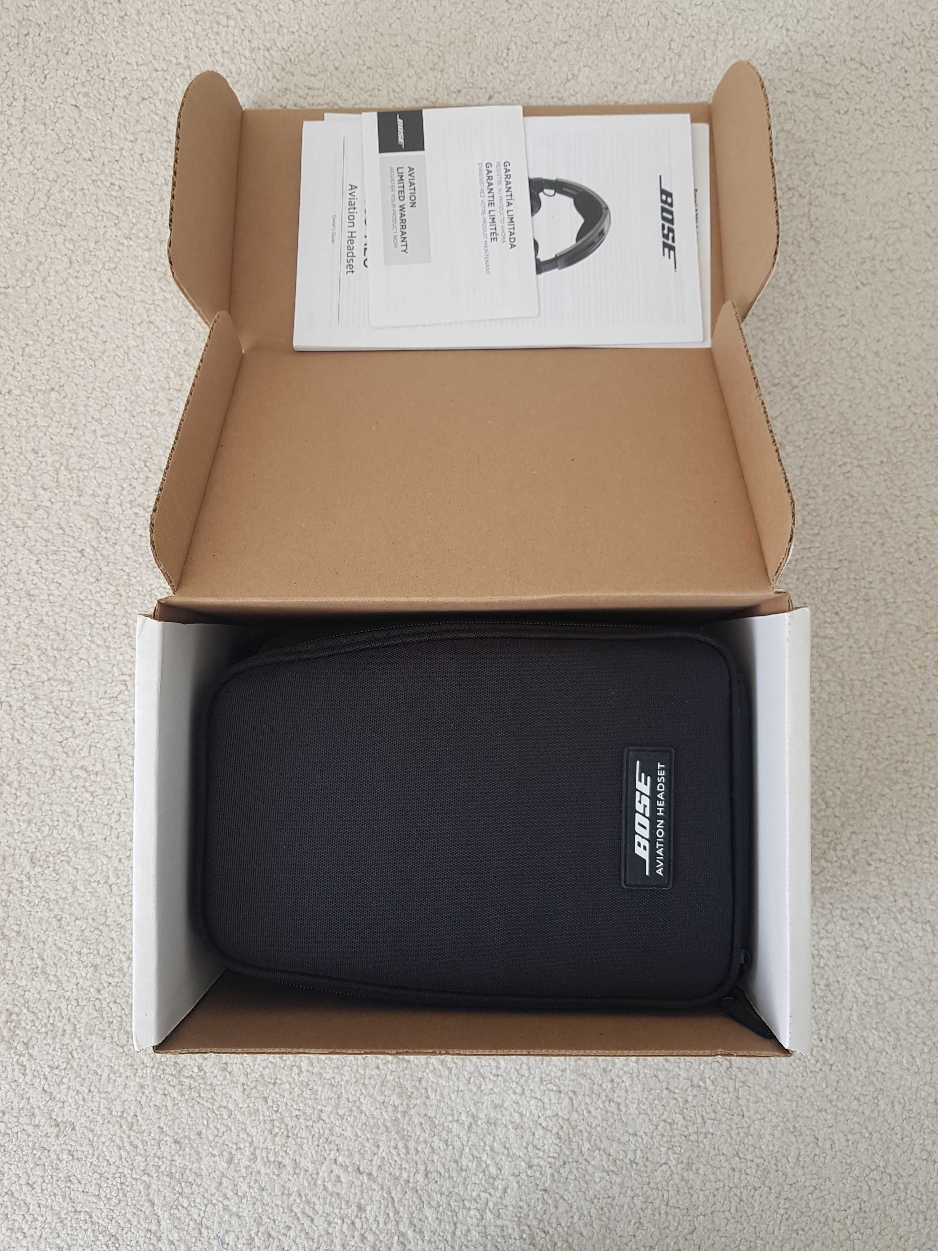 Słuchawki lotnicze Bose A20 (pre A30), Bluetooth, NOWE