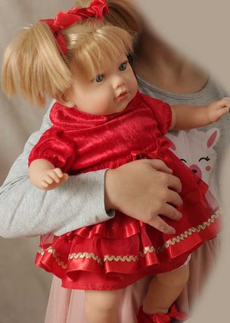 Испанская Новогодняя кукла Alina Marina&Pau, 45 см