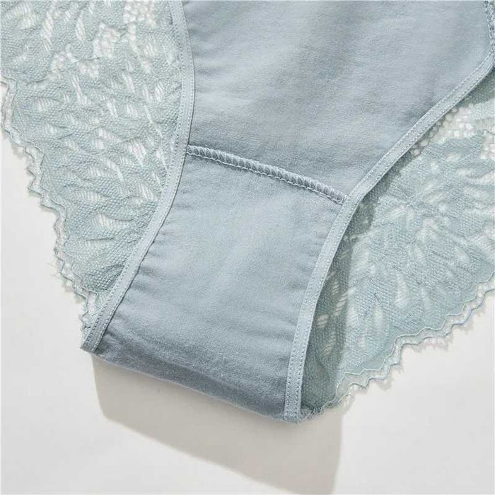 majtki damskie kwiecista koronka kolor czerwony rozmiar M