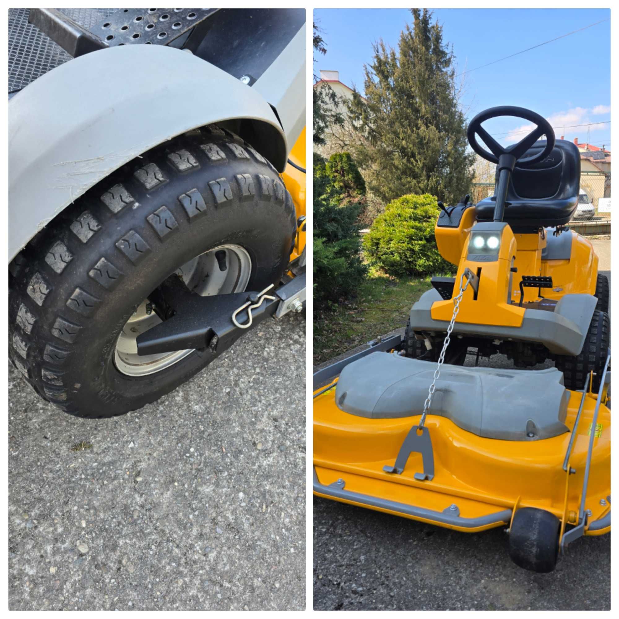 Traktorek kosiarka Stiga Park 4x4 17.5KM B&S pompa wsp.kier Super Stan