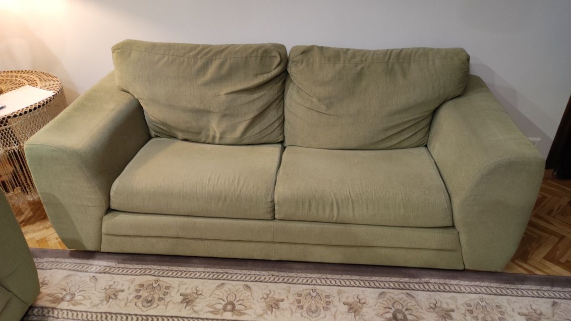 Sofa 3 os. z funkcją spania + fotel