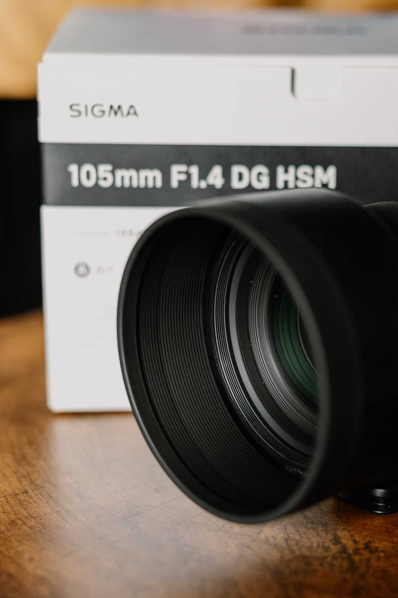SIGMA 105mm 1.4 ART Nikon F Gwarancja 23.06.2027