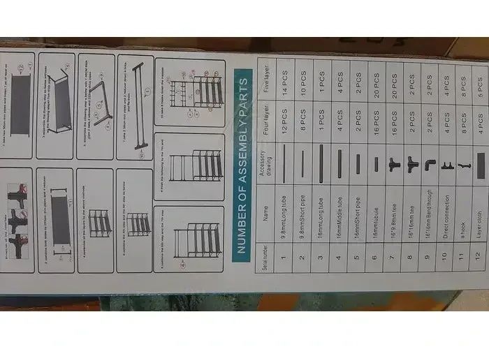 Універсальна вішалка для одягу New simple floor clothes rack size 60X2