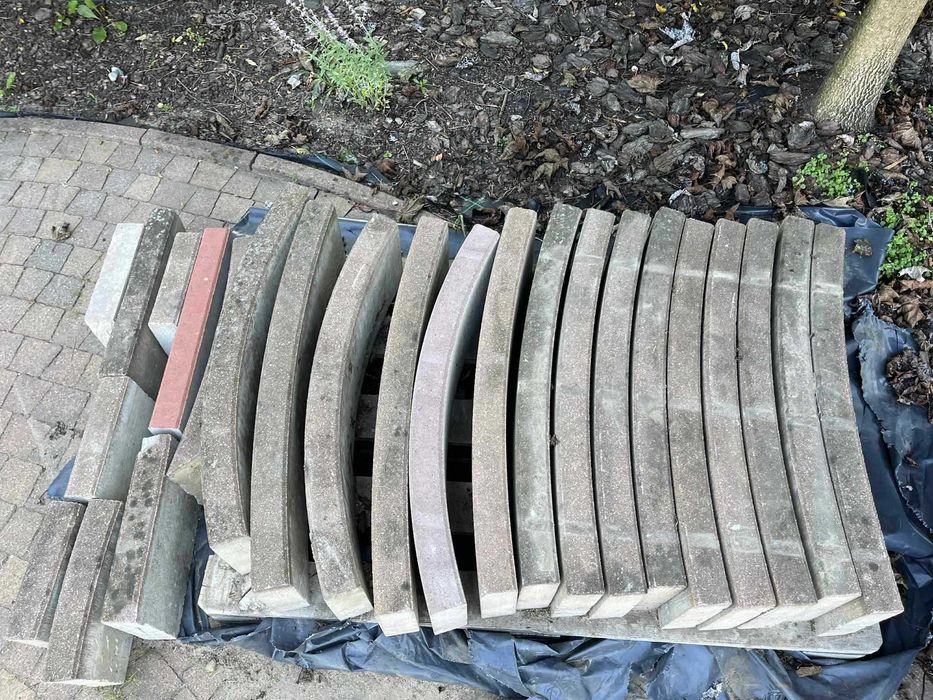 Sprzedam krawężniki łukowe