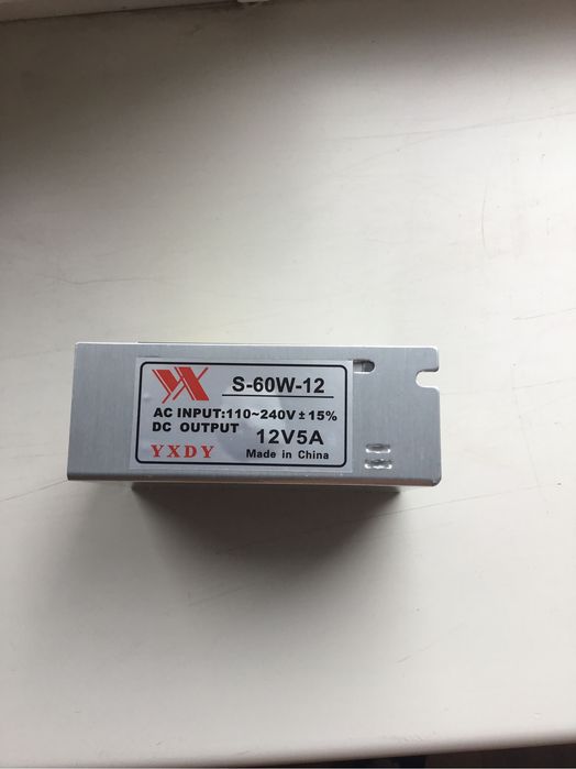 Блок питания 12V 60 W импульсный