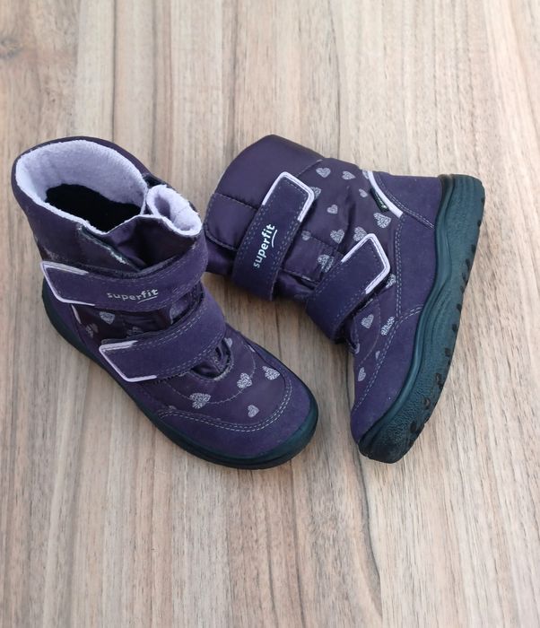 Superfit Gore-Tex зимові термо черевики ботинки чоботи на дівчинку 27р
