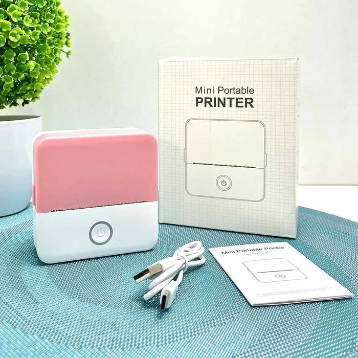 Принтер-міні дитячий портативный принтер  мини принтер 2кол C 65320