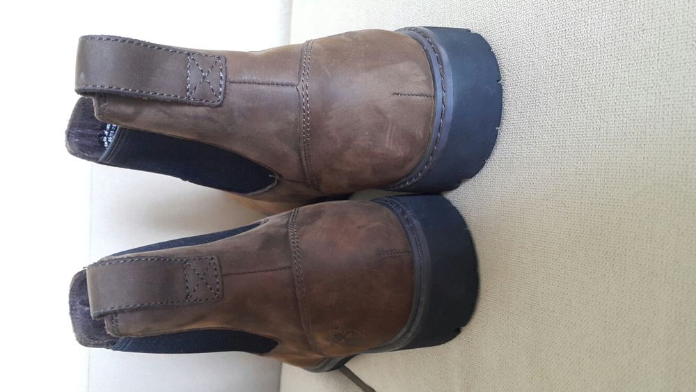 Ботинки челси Timberland натур кожа нубук 43р 29см сост нов Red Wing