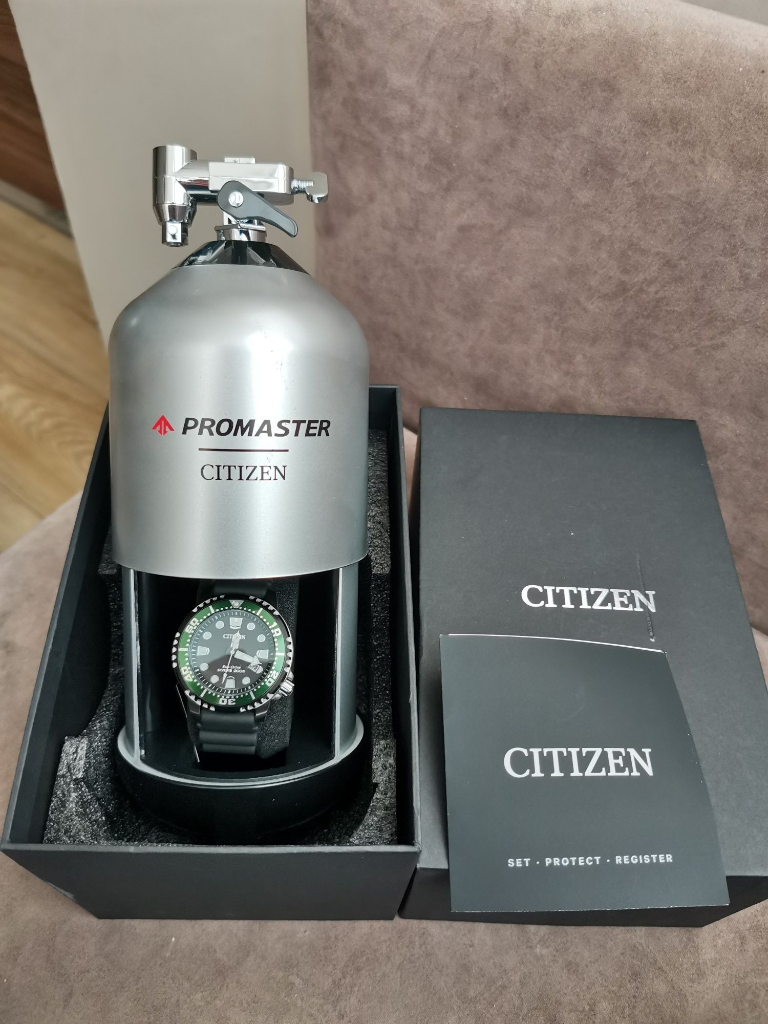 Японские часы Дайверские Citizen Eco-Drive BN0155-08E Made in Japan