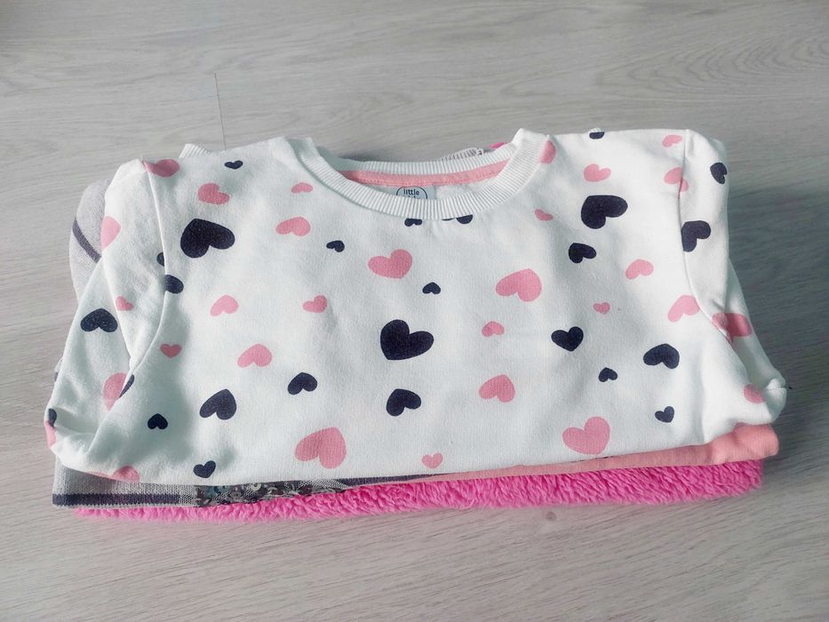 104 bluzy bluza dla dziewczynki dziewczęce dziecięce sweter