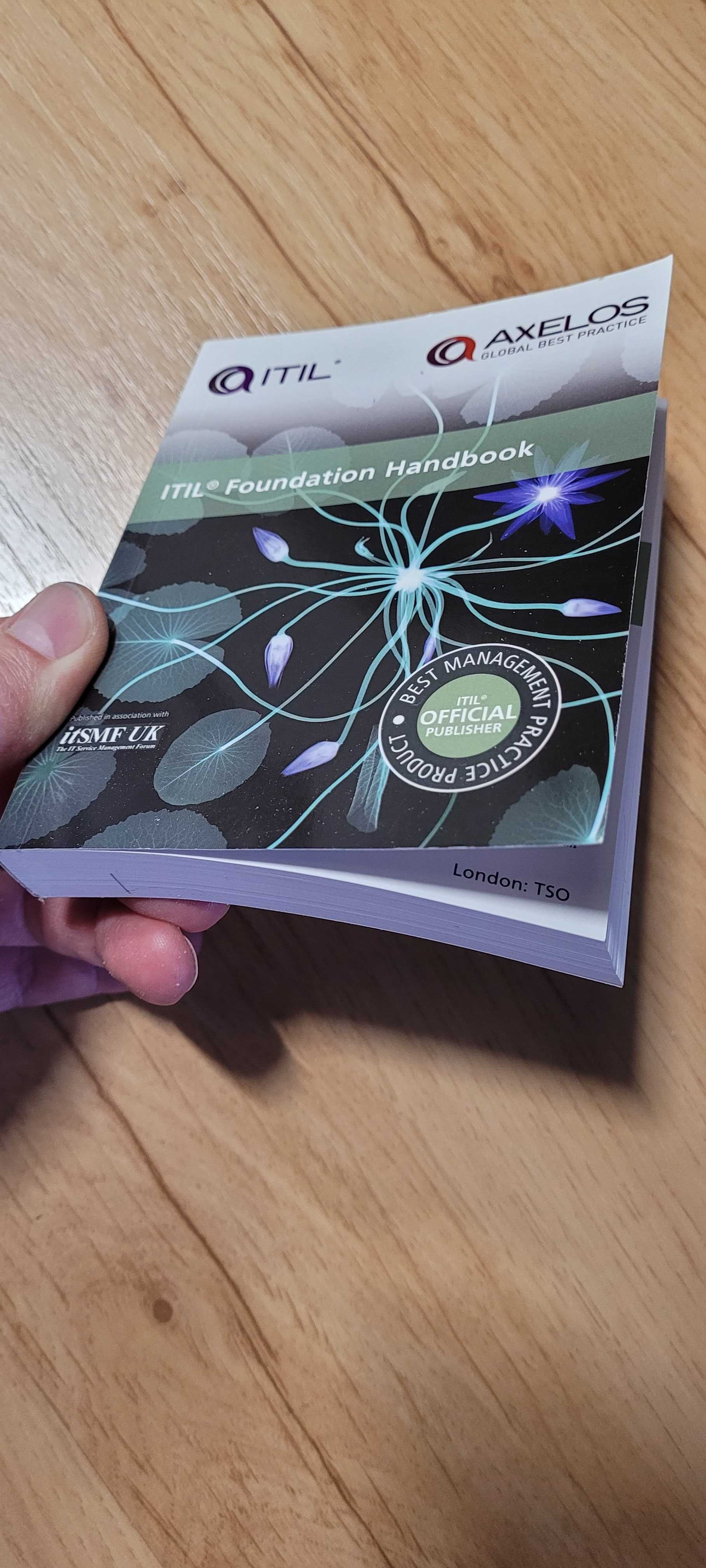 Podręcznik ITIL Foundation Handbook, kurs informatyczny