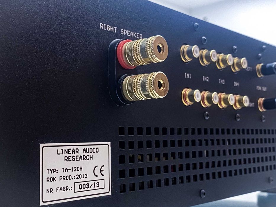 LAR Linear Audio Research IA-120H hybrydowy wzmacniacz zintegrowany