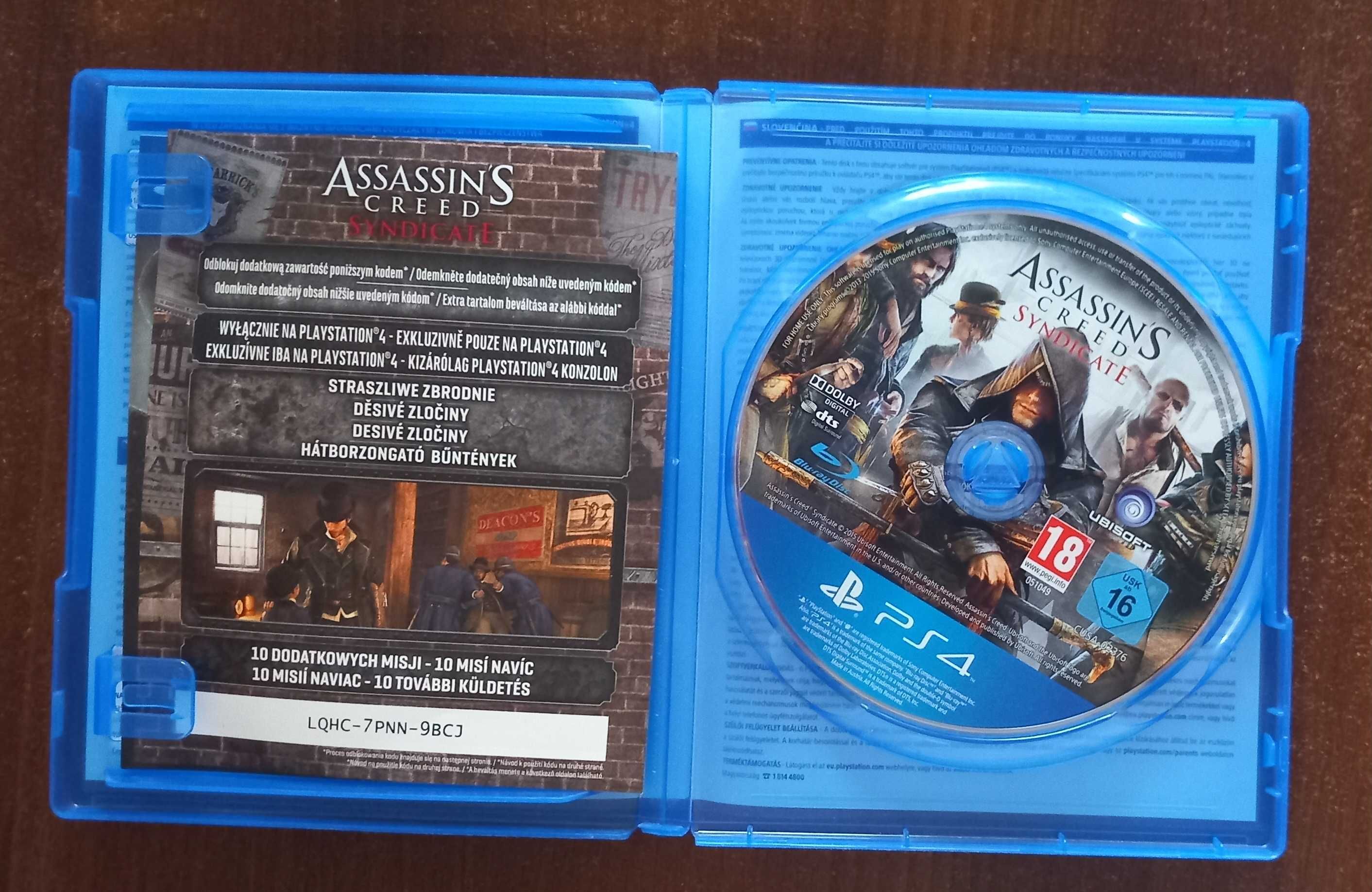 ASSASSINS'S Creed: Syndicate Gra na PS4