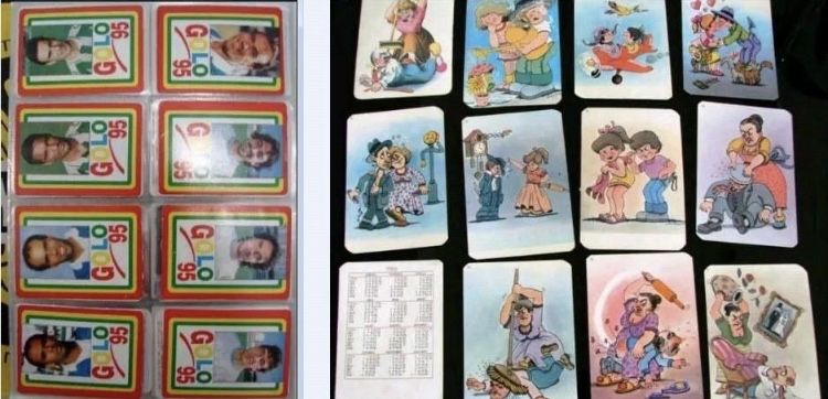 Coleção calendários bolso RAROS anos 70, 80 e 90