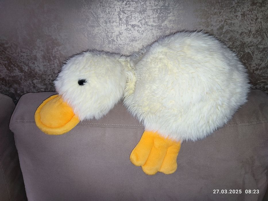 Гусь обнімусь м'яка іграшка