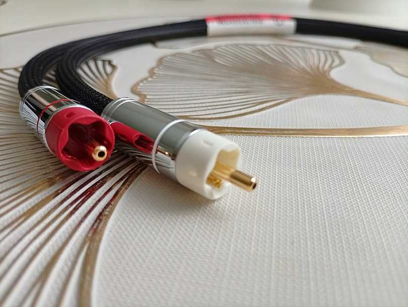 Kabel RCA Monosaudio A201 Signal Cable wtyki pozłacane 1m