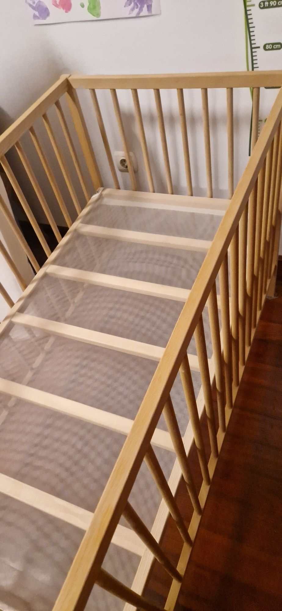 Berço + colchão IKEA