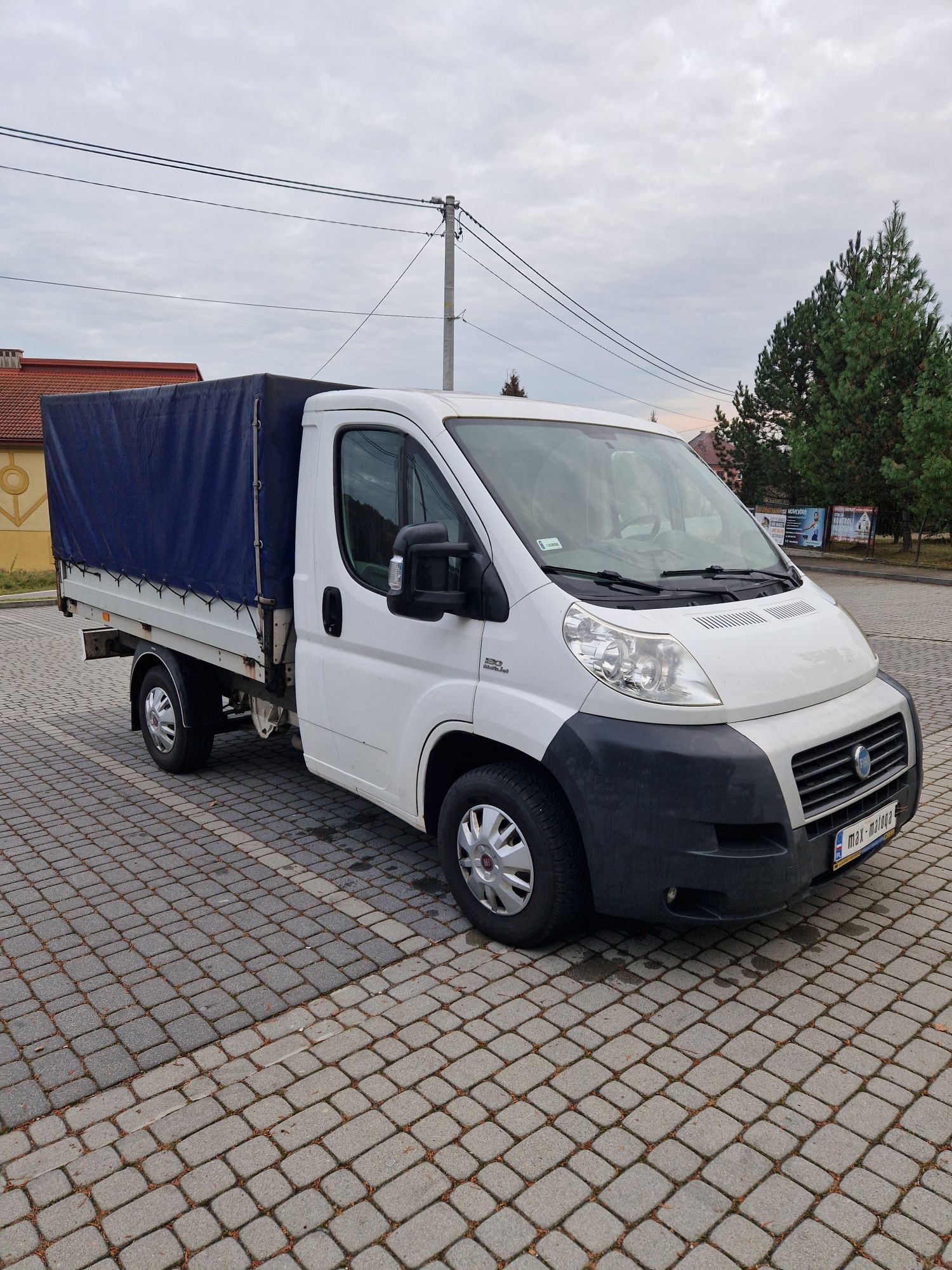 Fiat Ducato Iveco Boxer Jumper skrzyniowy plandeka rama