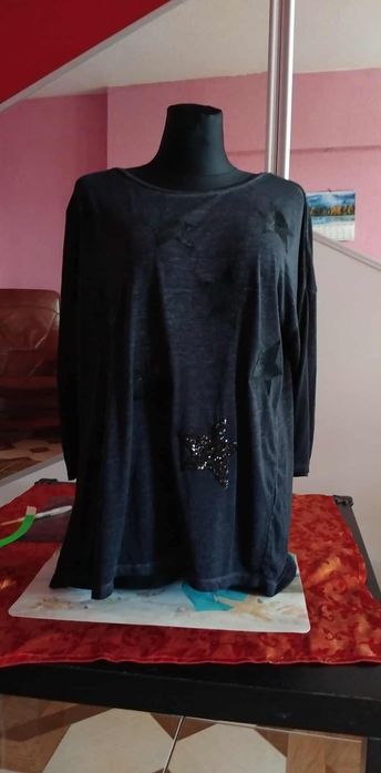 Bluza damska w gwiazdy