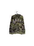 Obey camo zip hoodie, rozmiar M, stan bardzo dobry