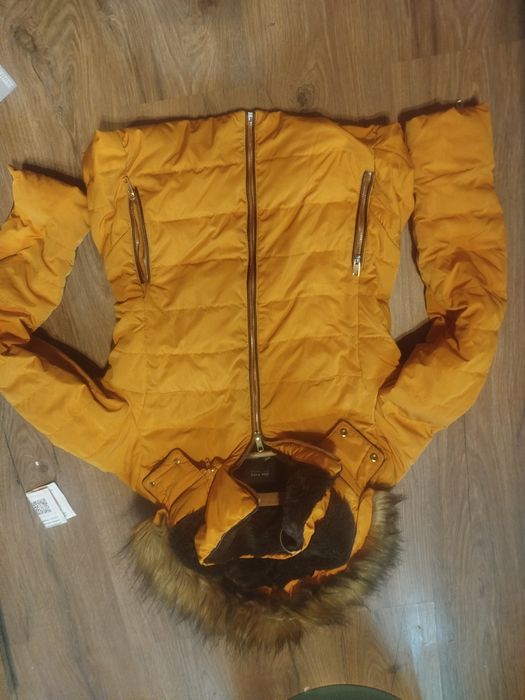 Zara kurtka puchowa damska 40 L