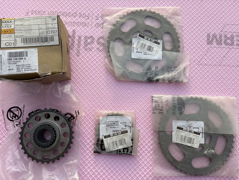 Rozrząd zębatki rozrzadu audi vw 3.0tdi bitdi v6 a4 a5 a6 a7 q5 sq5