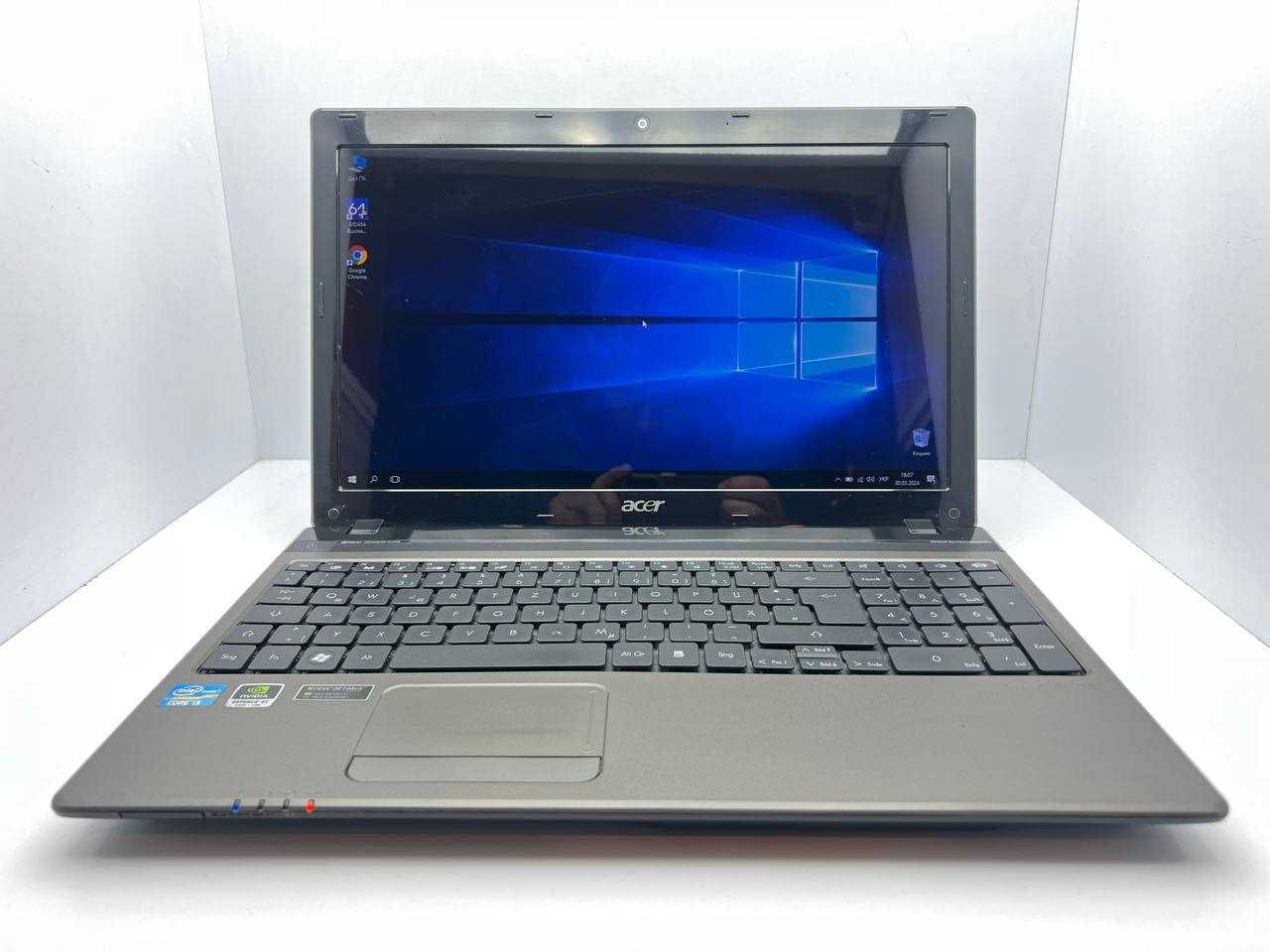 Ноутбук Acer Aspire 5750G i5-2450M 8gb NVIDIA 630M 2gb SSD-120gb 15.6'