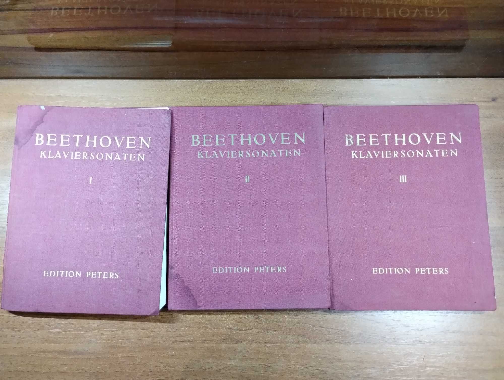 Beethoven Klaviersonaten (Edition Peters, Leipzig) Бетховен Сонати