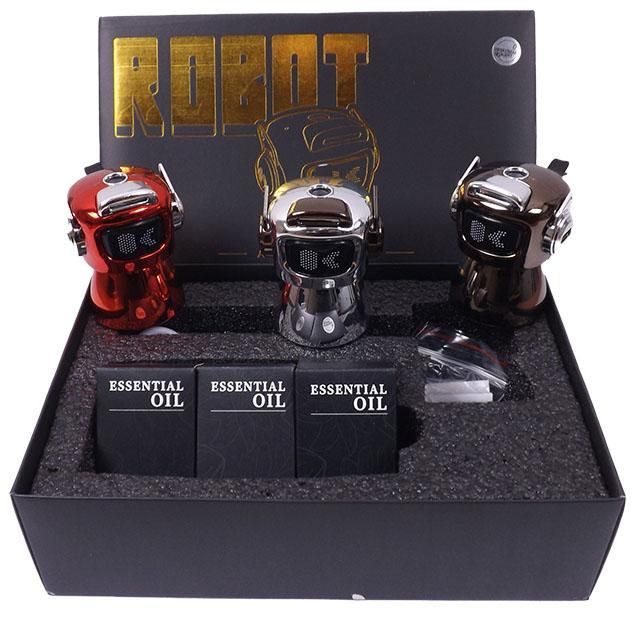 ХИТ! Умный ромадифузор "Робот" 50мл JQR002 з ароматерапією - 3 режими