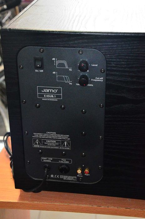 Subwoofer Jamo E4SUB.1 + 5 satelit Jamo komis Madej Tarnów