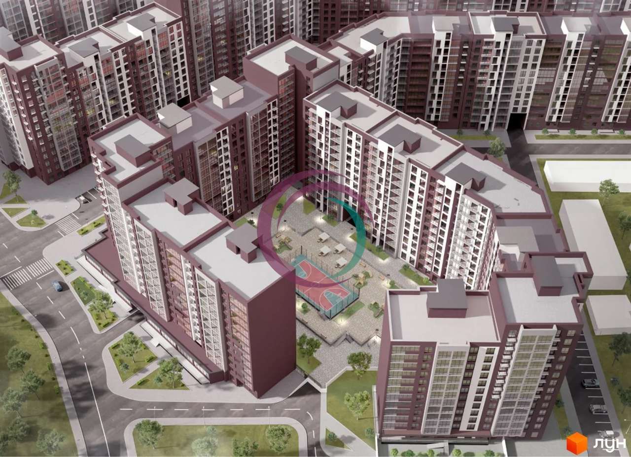 Продається сучасна 2-кімнатна квартира у новому житловому комплексі