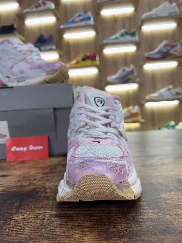 Кросівки BALENCIAGA Runner Pink / White