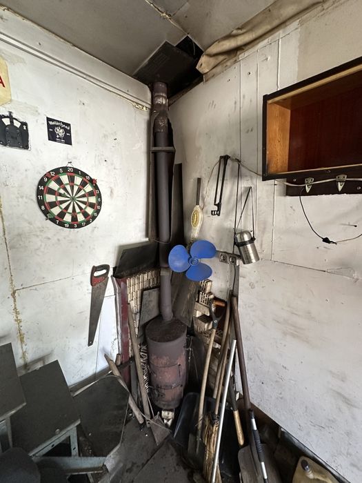 Гараж двоповерховий металевий Виноградар