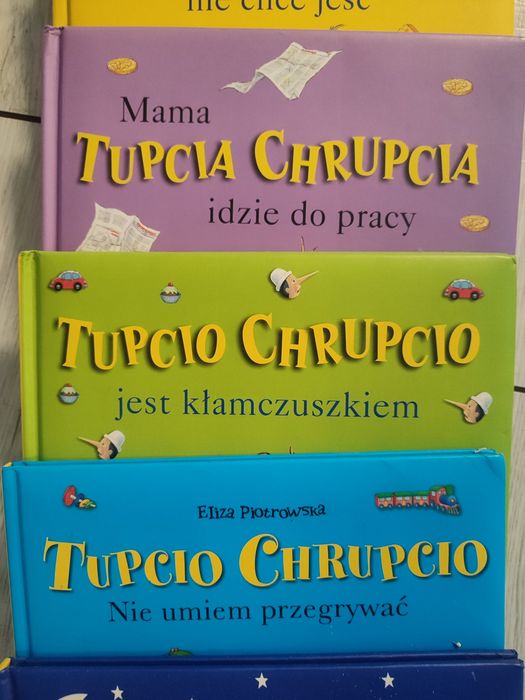 Ksiązki Tupcio Chrupcio