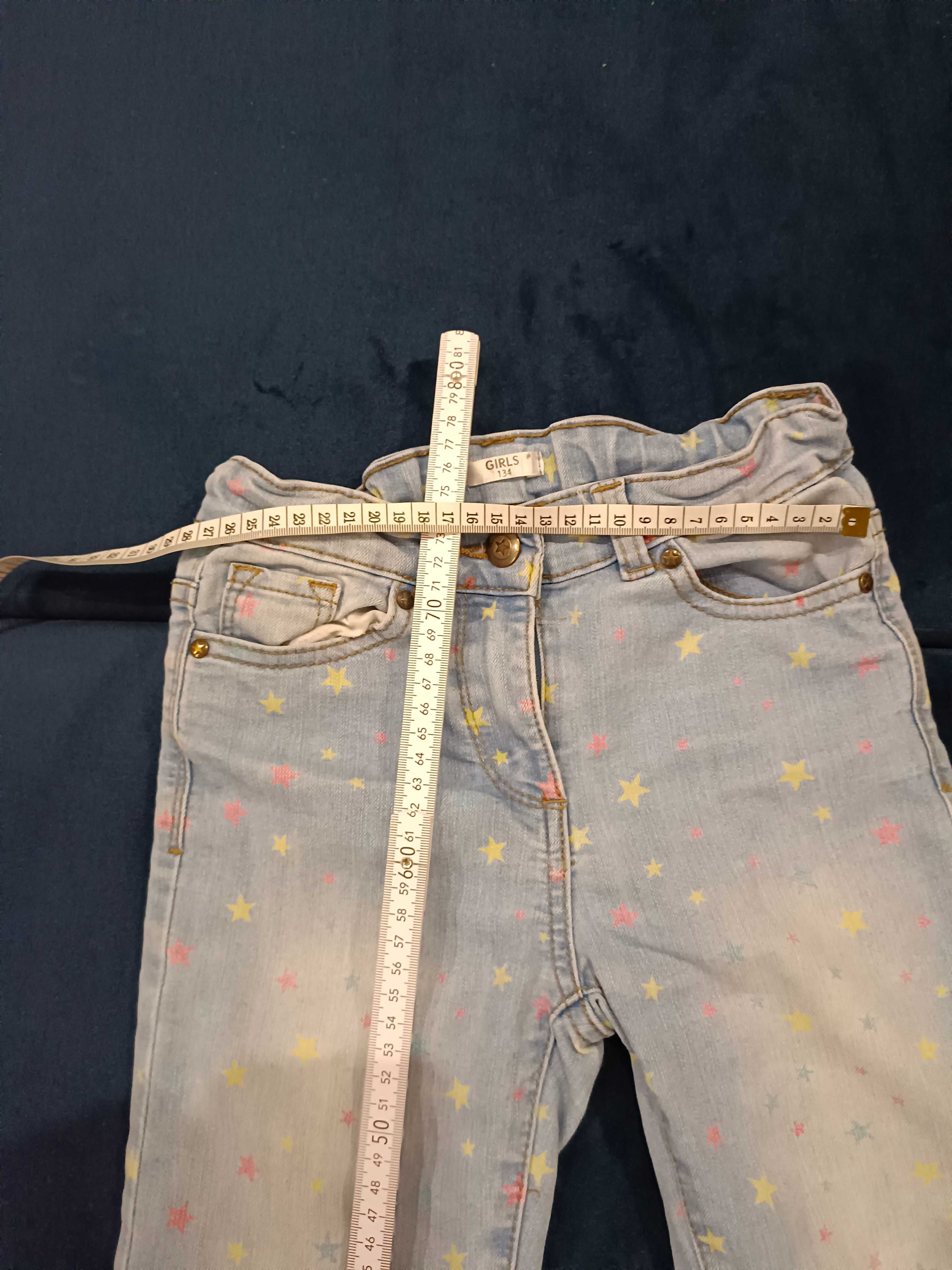 spodnie jeans r. 134 pepco