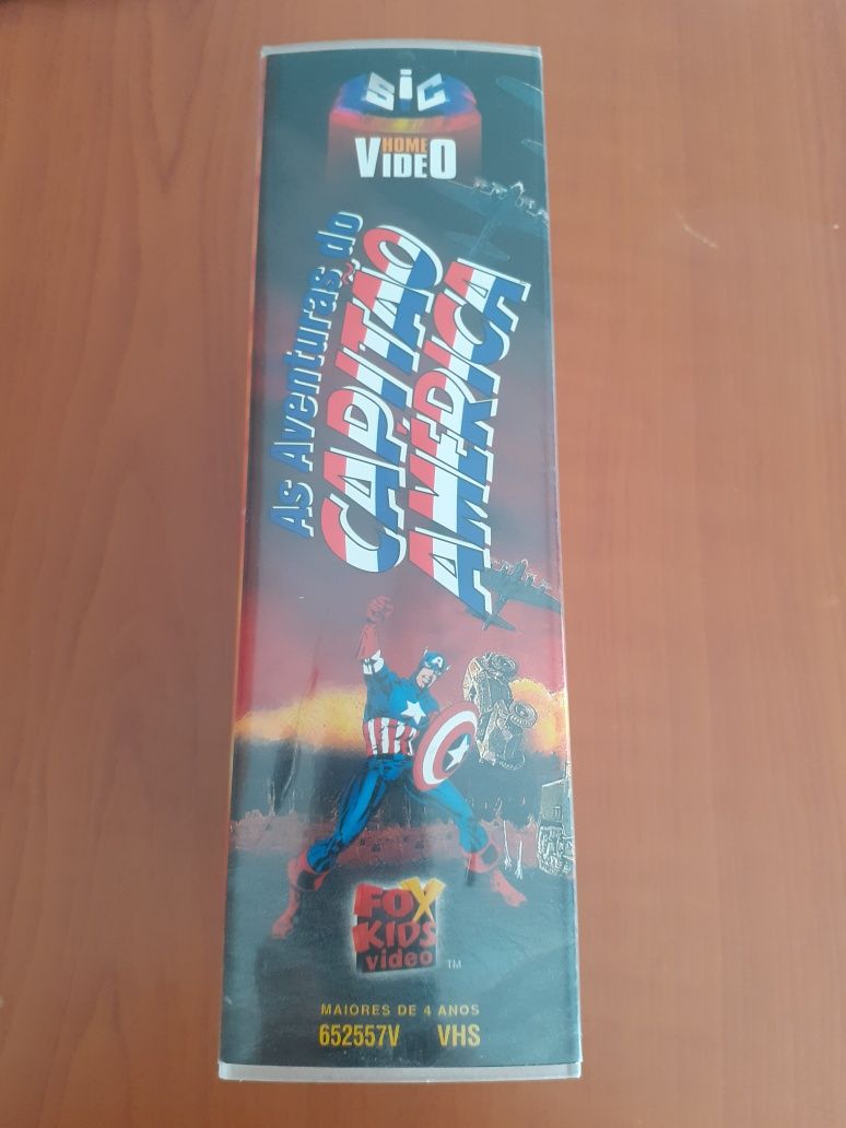 VHS: As Aventuras do Capitão América