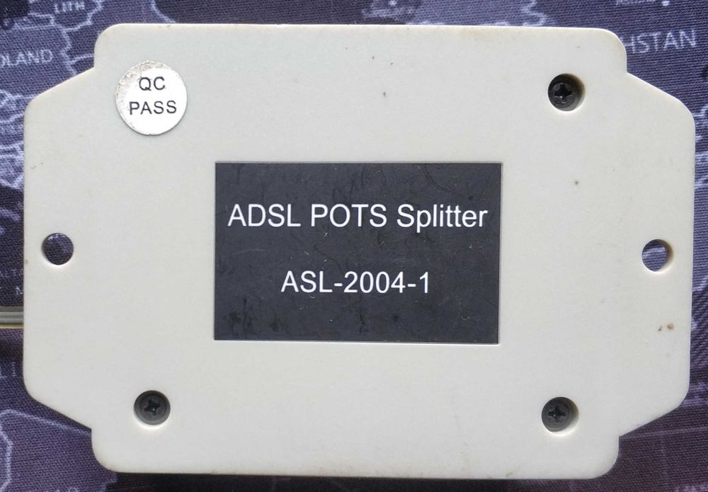 Splitter ADSL для телефонной линии