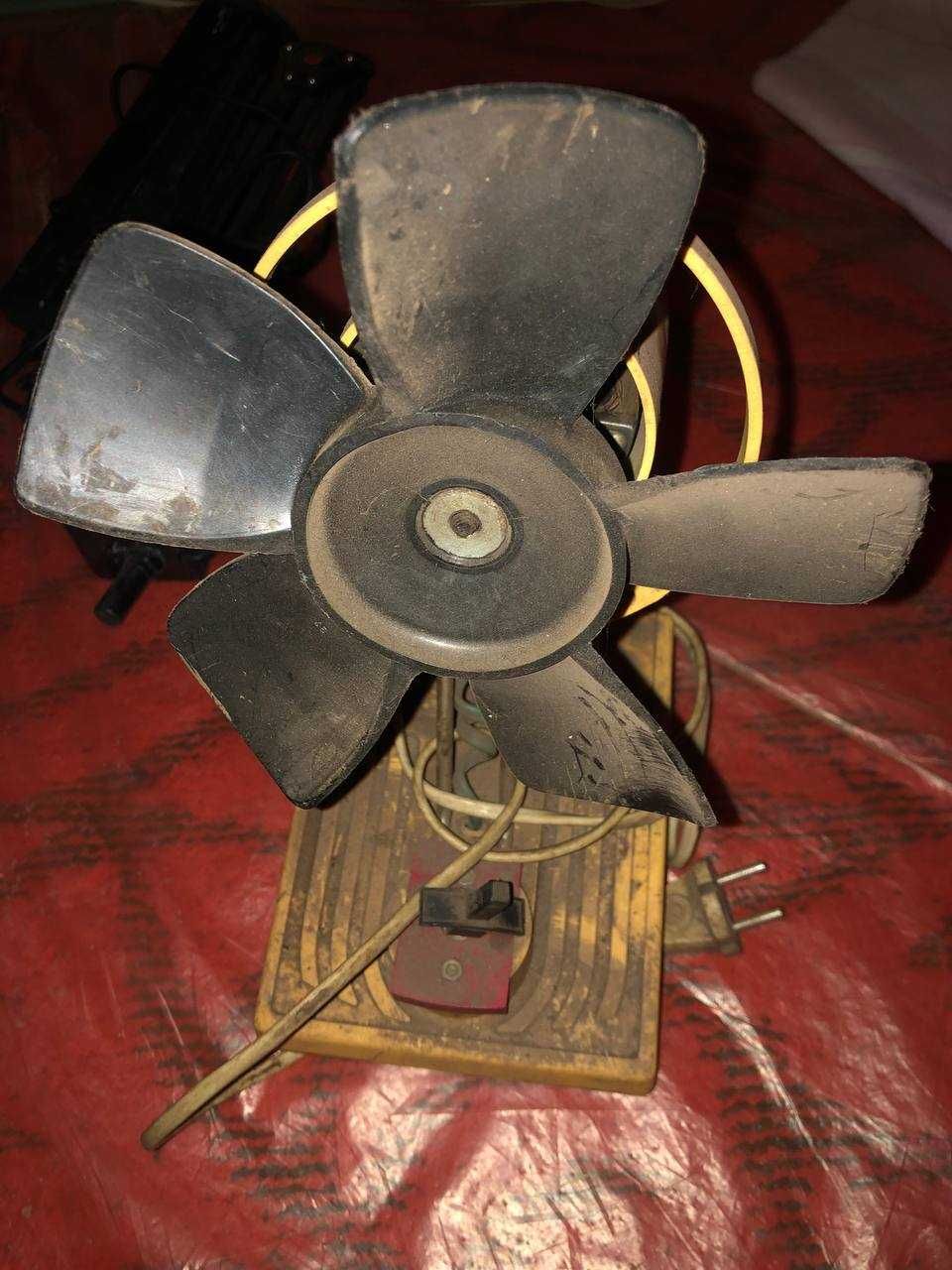 Настольный вентилятор СССР, Трубы с резьбой, Пруток для сварки
