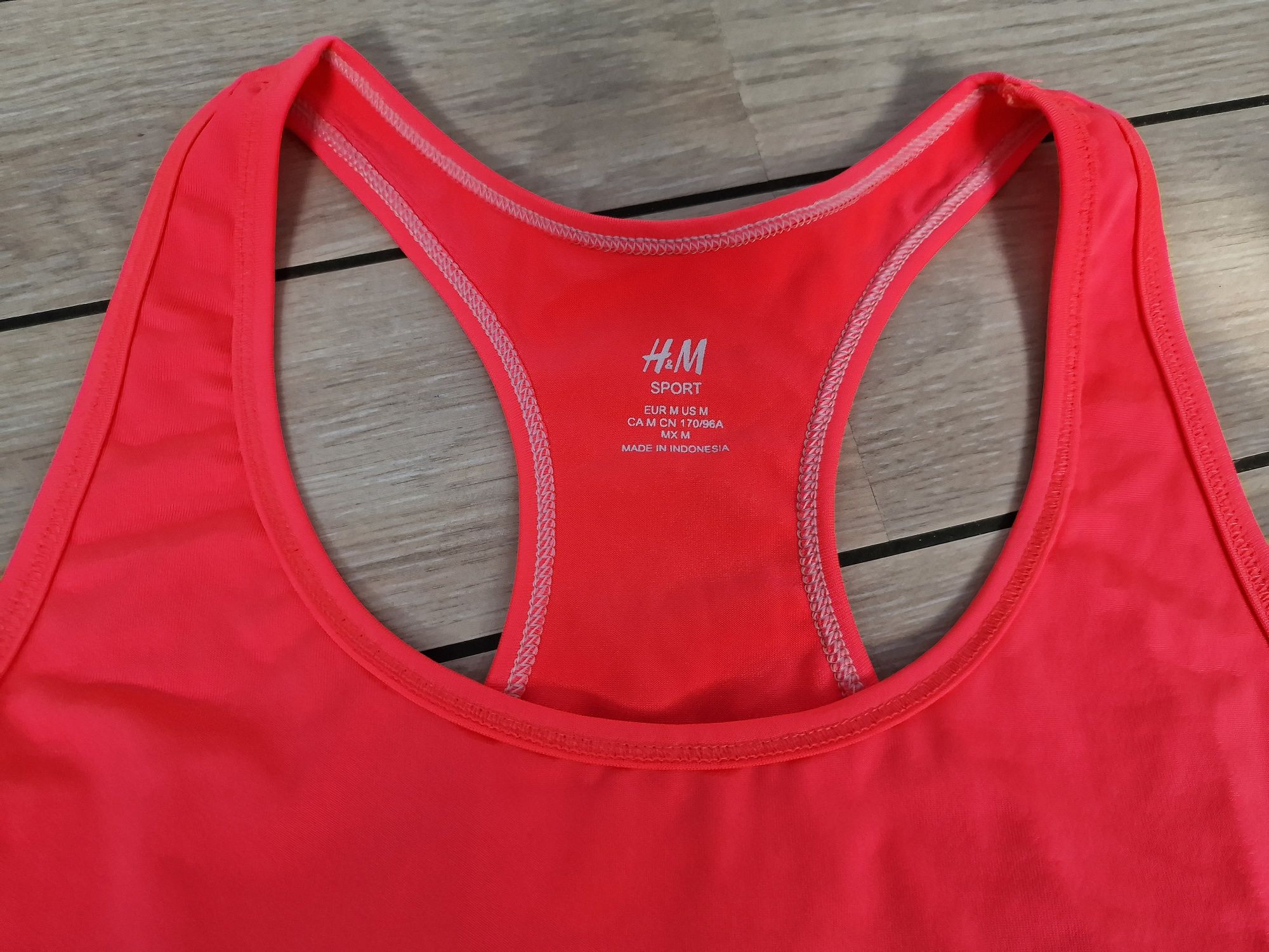 H&M Sport bluzka sportowa Top damski do ćwiczeń roz. M